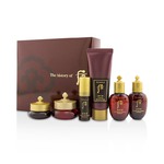 WHOO (THE HISTORY OF WHOO) Jinyulhyang Trial Set: 1x Cleansing Foam, 1x Balancer, 1x Emulsion, 1x Essence, 1x Face Cream, 1x Eye Cream